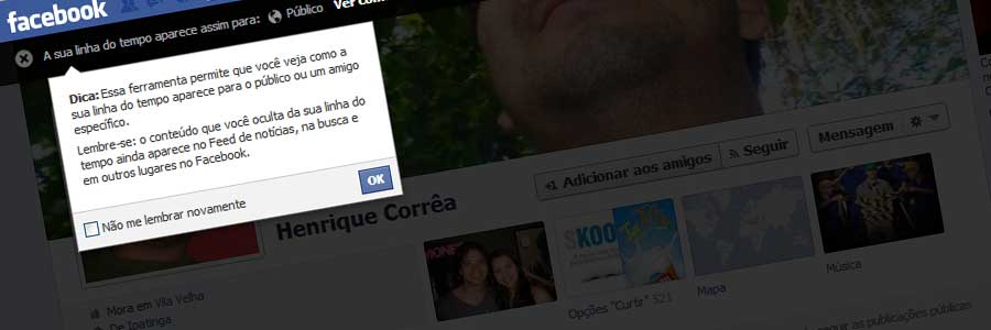 Privacidade no Facebook Privacidade no Facebook